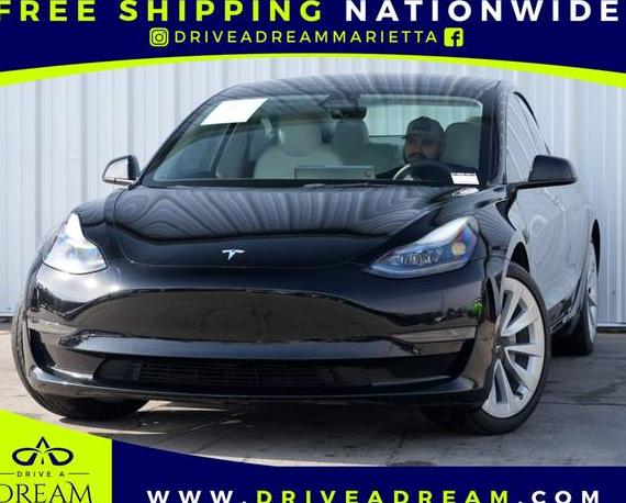 TESLA MODEL 3 2022 5YJ3E1EA6NF374580 image TESLA MODEL 3 2022 5YJ3E1EA6NF374580 image